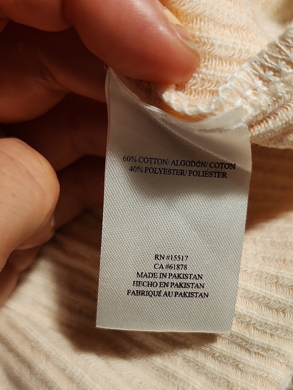 Vince Camuto Kids Girls Ribbed Knit Tank Dress Ruffle Hem Peach Pink Size 7 NWT - Picture 7 of 7